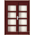 PVC Slide Door With Glass/Wood Door/MDF(JKD-M698)